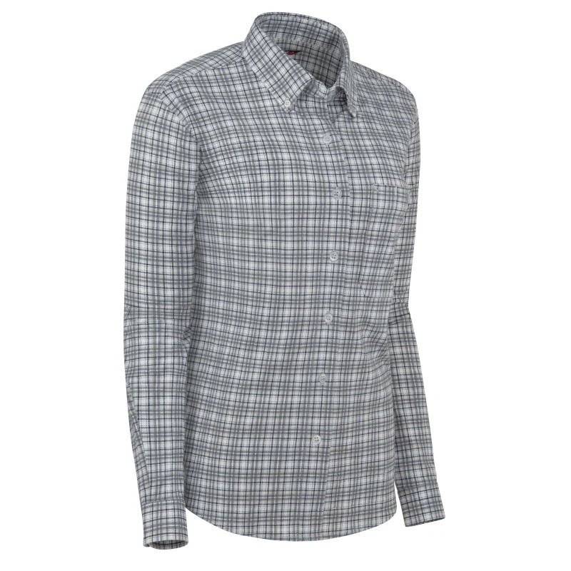 Bulwark® Flame Resistant Women's Knit Button Down Shirt - STG3 - Image 3