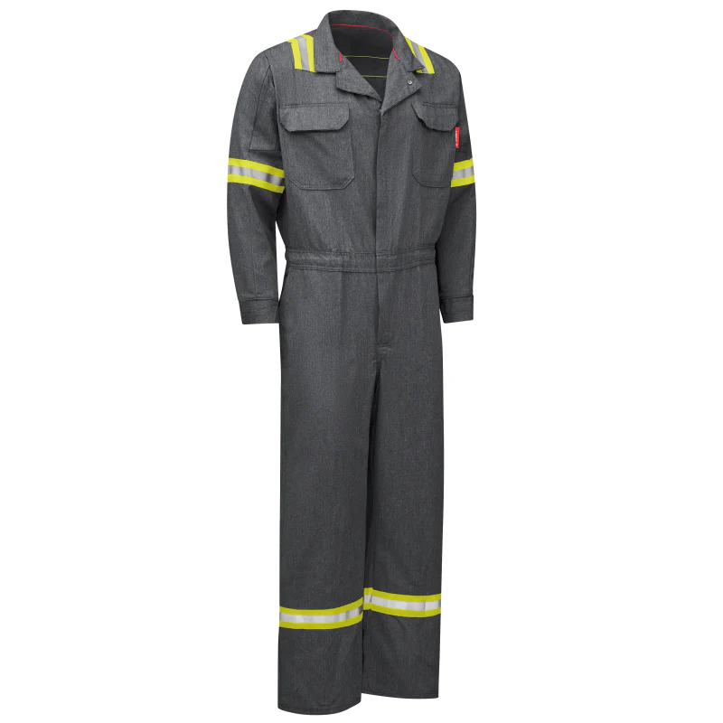 Bulwark® IQ Series® Men's Mobility Coverall - Flame Resistant - QC20-EHV - Image 7