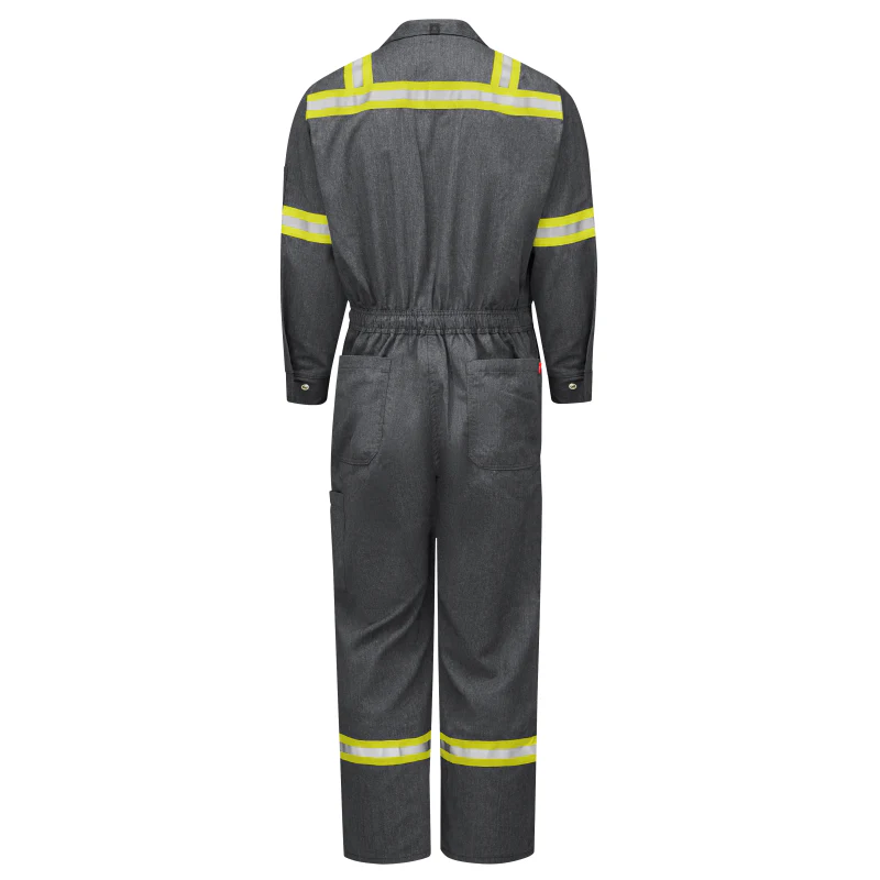 Bulwark® IQ Series® Men's Mobility Coverall - Flame Resistant - QC20-EHV - Image 8