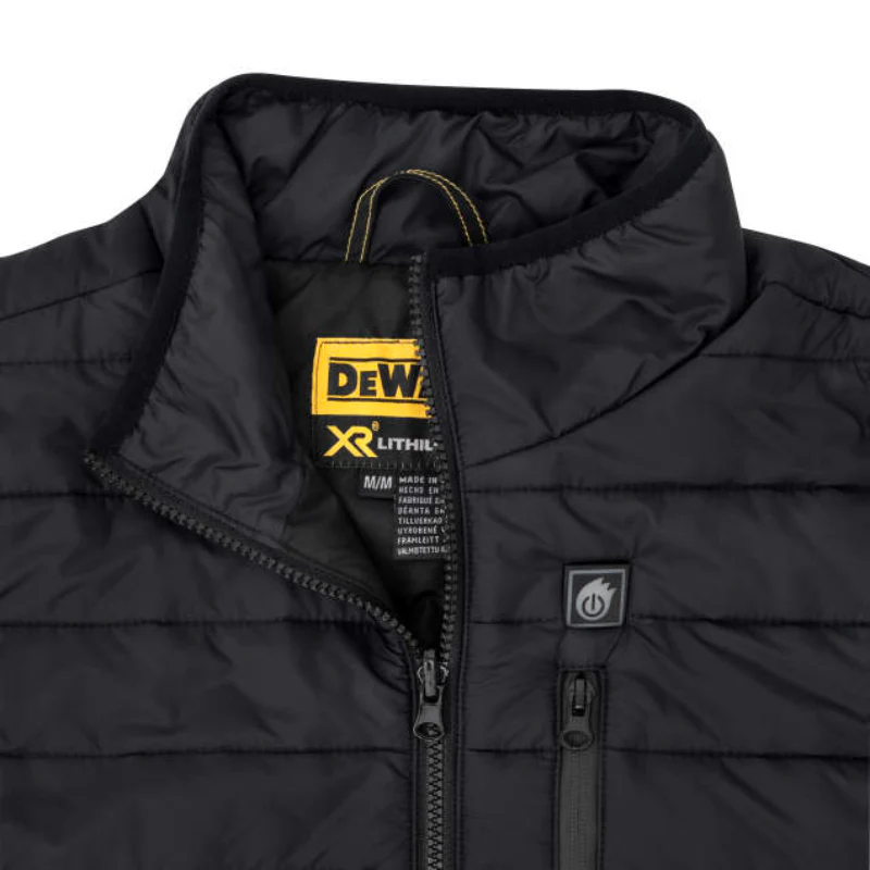 DEWALT® Men's Lightweight Heated Puffer Vest - Black - DCHV095 - Image 5