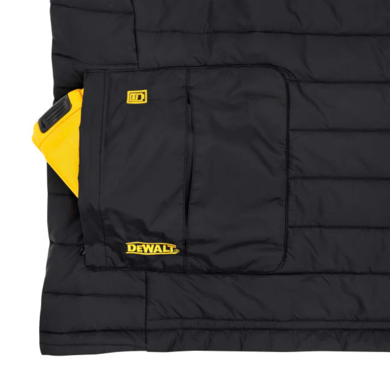 DEWALT® Men's Lightweight Heated Puffer Vest - Black - DCHV095 - Image 9