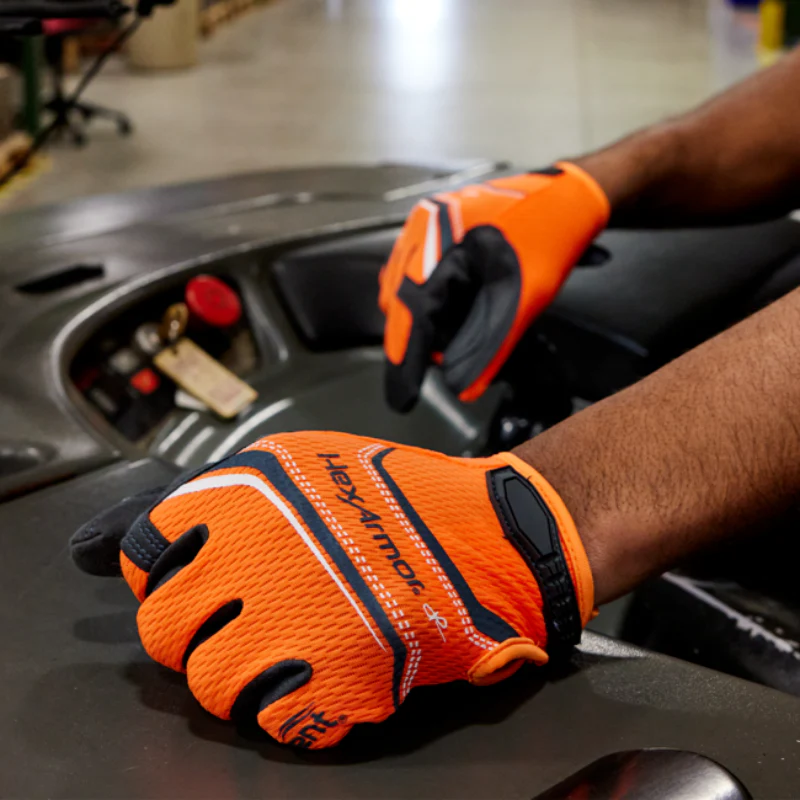 HexArmor® Chrome SLT® Cut Resistant Gloves - ANSI Cut Level - A5 - 4074 - Image 4