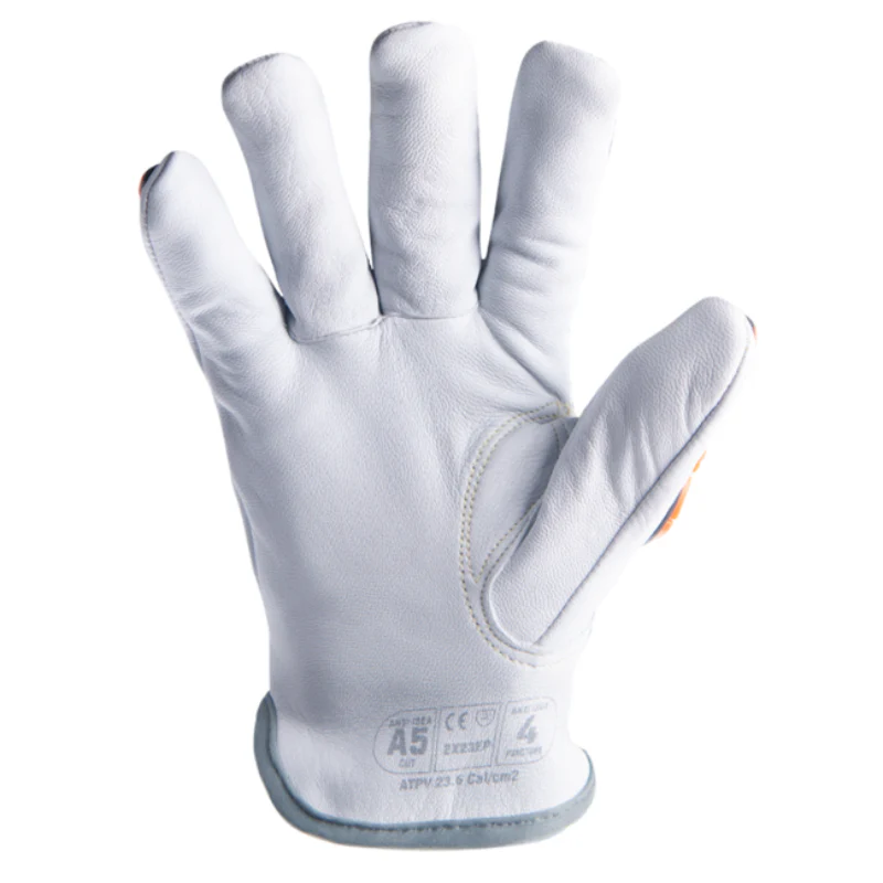 HexArmor® Chrome SLT® FR Cut Resistant Gloves - ANSI Cut Level - A5 - 4060 - Image 4
