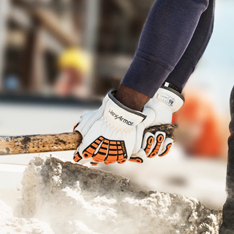 HexArmor® Chrome SLT® FR Cut Resistant Gloves - ANSI Cut Level - A5 - 4060 - Image 5