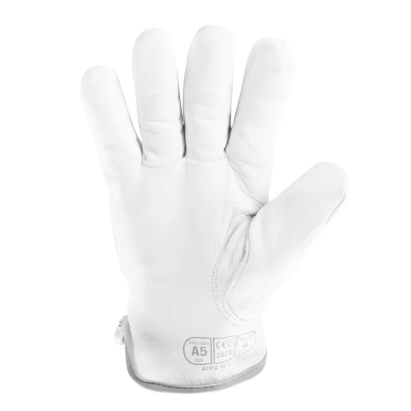 HexArmor® Chrome SLT® FR Cut Resistant Gloves - ANSI Cut Level - A5 - 4061 - Image 4