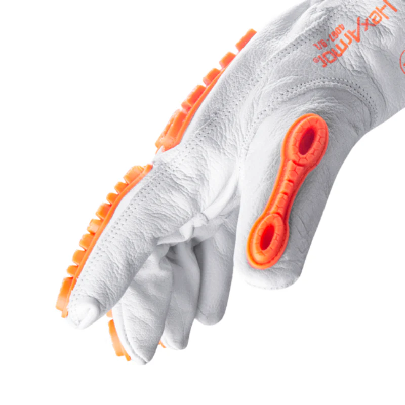 HexArmor® Chrome SLT® Hi Vis Flame & Cut Resistant Gloves - ANSI Cut Level - A7 - 4067 - Image 3