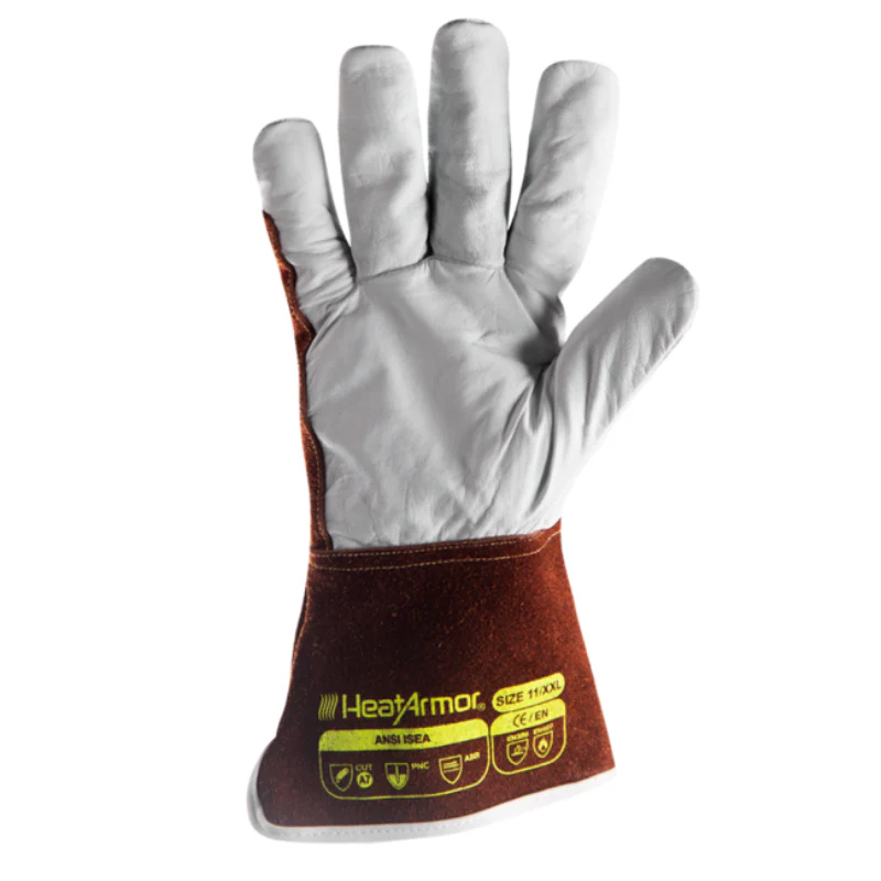 HexArmor® HeatArmor® Cut Resistant Welding Gloves - ANSI Cut Level - A6 - 5058 - Image 5
