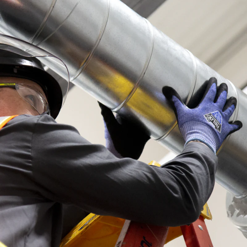 HexArmor® Helix® Cut Resistant Grip Gloves - ANSI Cut Level - A6 - 2074 - Image 5