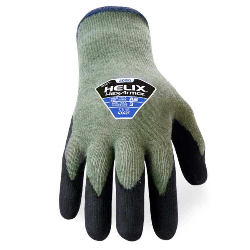 HexArmor® Helix® Heat & Cut Resistant Gloves - ANSI Cut Level - A6 - 2080 - Image 3