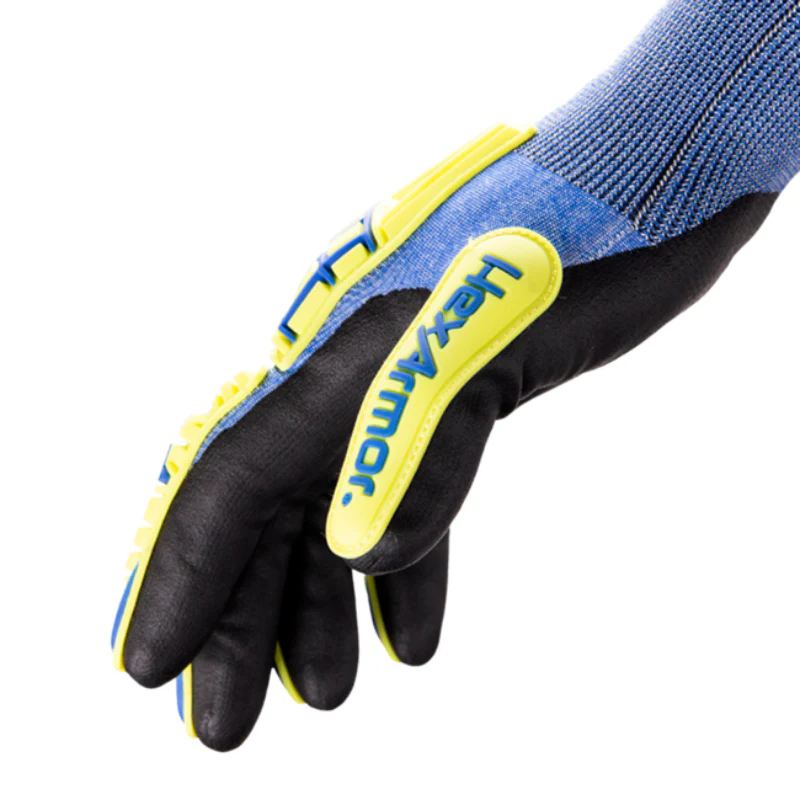 HexArmor® Helix® Hi Vis Cut Resistant Gloves - ANSI Cut Level - A2 - 3015 - Image 3