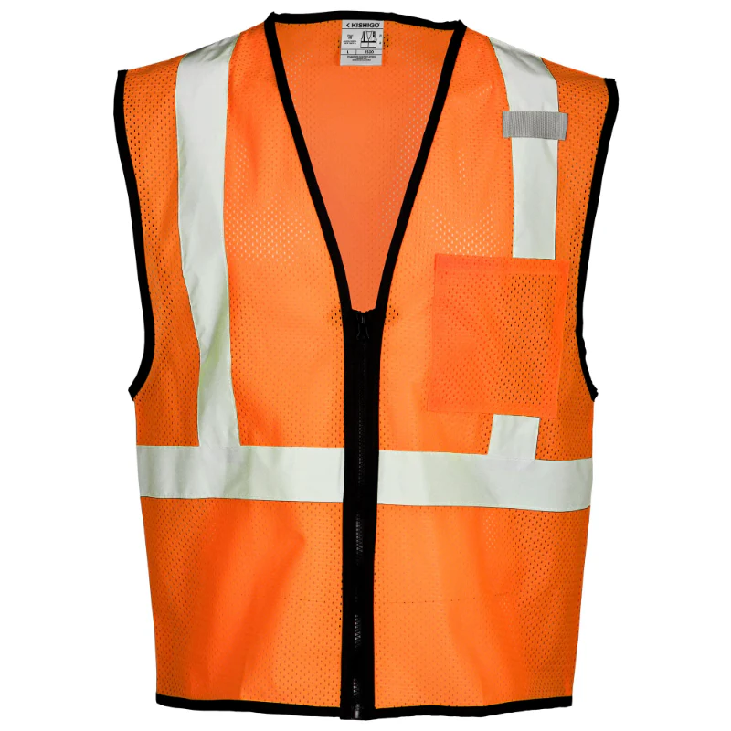 Kishigo® Economy Hi Vis Safety Mesh Vest - Image 3