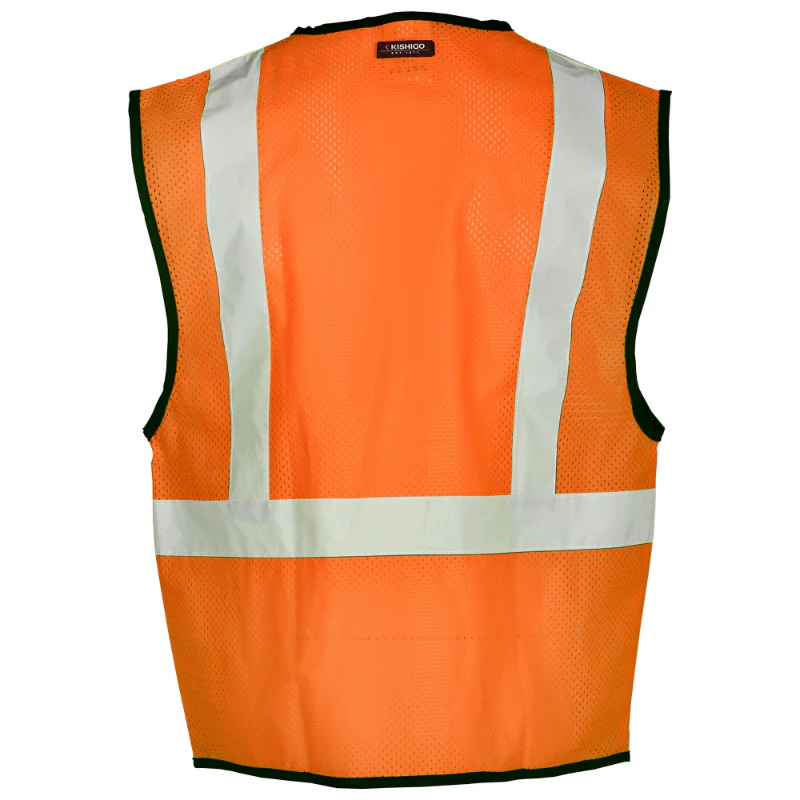 Kishigo® Economy Hi Vis Safety Mesh Vest - Image 4