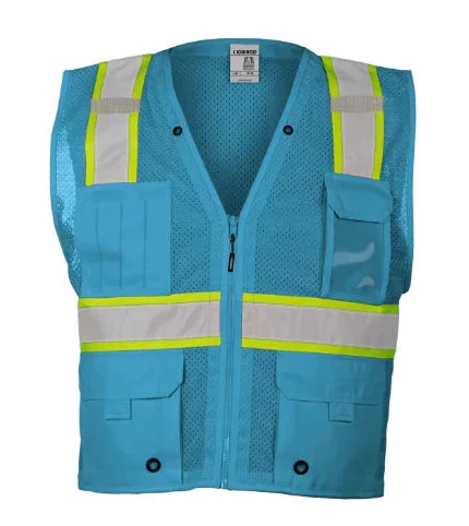 Kishigo® Enhanced Visibility Multi Pocket Mesh Safety Vest - Image 11