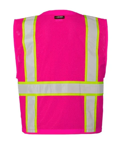 Kishigo® Enhanced Visibility Multi Pocket Mesh Safety Vest - Image 14