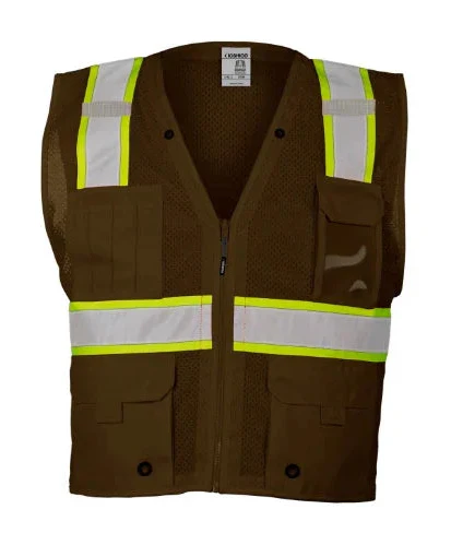 Kishigo® Enhanced Visibility Multi Pocket Mesh Safety Vest - Image 8
