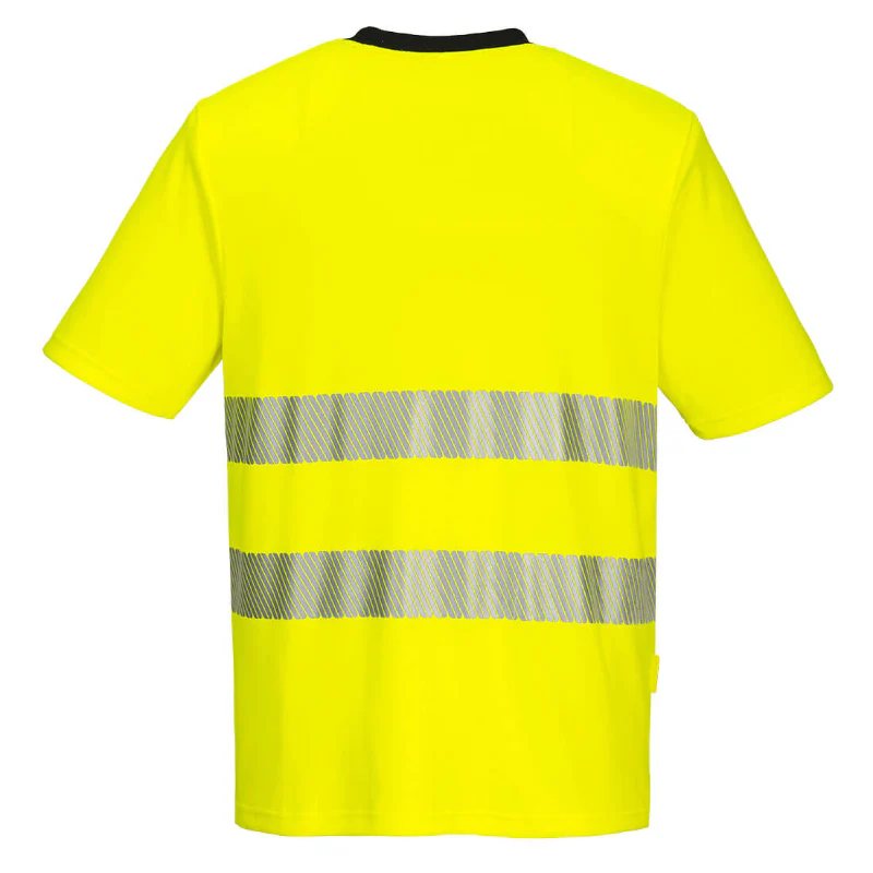Portwest® DX4 Moisture Wicking - ANSI Class 2 Hi-Vis T-Shirt - DX413 - Image 3