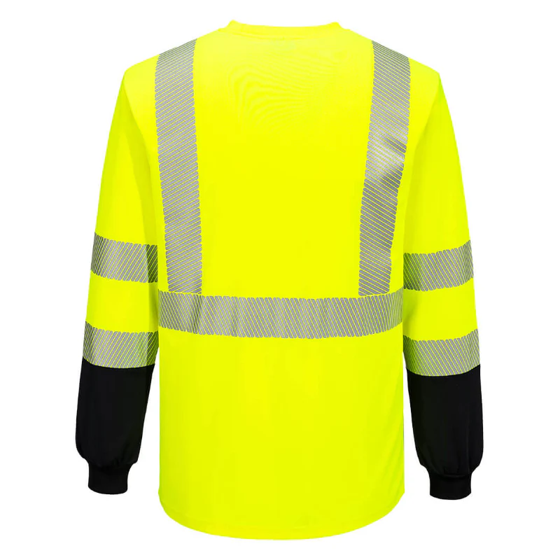 Portwest® Hi-Vis Segmented Tape Conrtast T-Shirt - ANSI Class 3 - S197 - Image 4