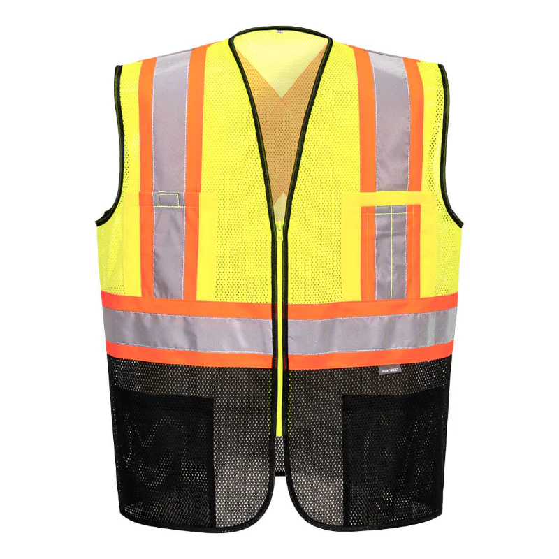Portwest®  Hi-Vis X Back Contrast Executive Safety Vest - US395 - Image 3