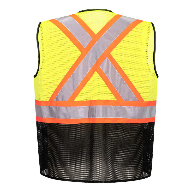 Portwest®  Hi-Vis X Back Contrast Executive Safety Vest - US395 - Image 4
