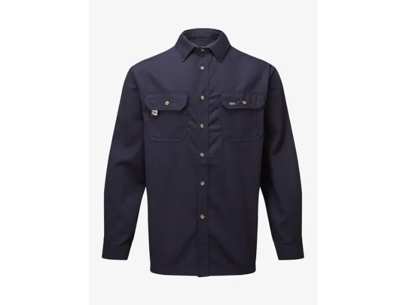 Portwest® Ultrasoft 7 oz Flame Resistant Deluxe & Deluxe Striped Work Shirt - IUP650 - Image 3