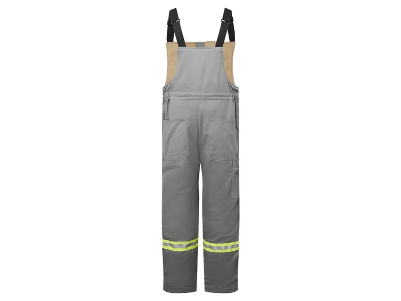 Portwest® Ultrasoft 9 oz Fleece Lined Flame Resistant Reflective Tape Insulated Bib Pant - IUS225 - Image 4