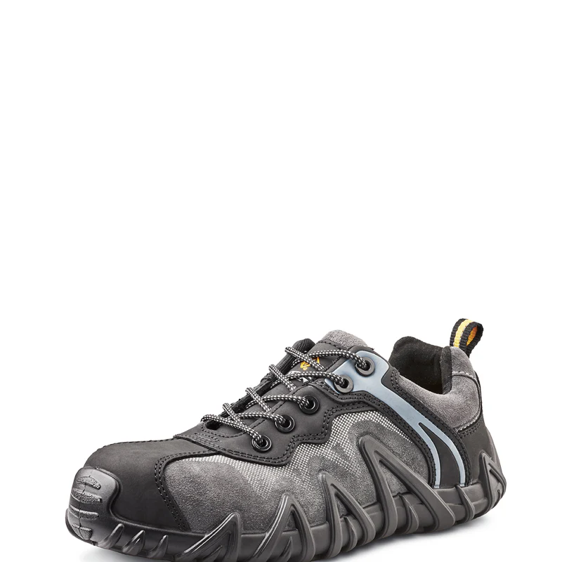 Terra® Men's Venom Low Composite Toe Athletic Safety Work Shoes - Black - R8185B - Image 9