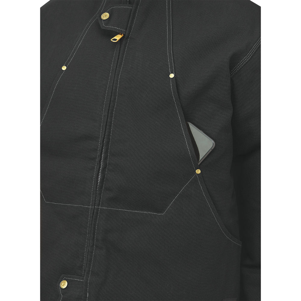 Tough Duck Abraham Hydro Parka with Detachable Snap Off Hood - WJ18 - Image 3